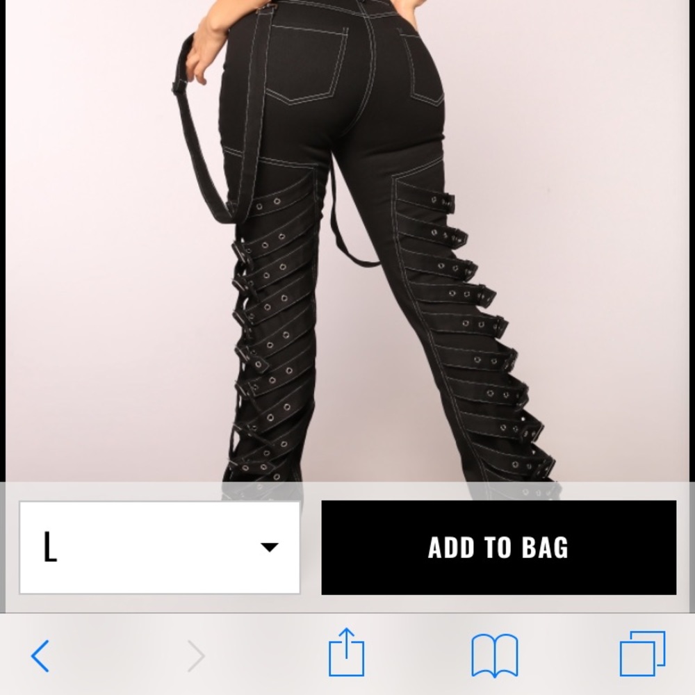 Buckle up pants/suspenders